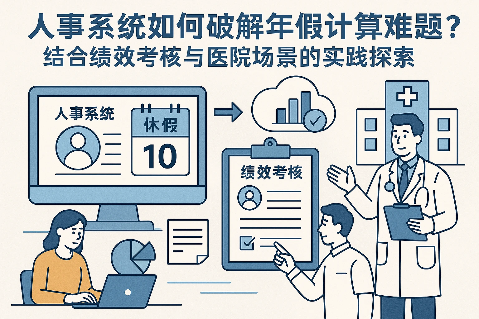 人事系统如何破解年假计算难题？结合绩效考核与医院场景的实践探索