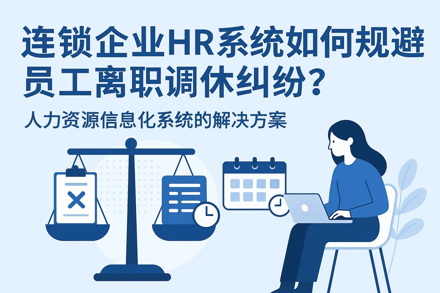 连锁企业HR系统如何规避员工离职调休纠纷？人力资源信息化系统的解决方案