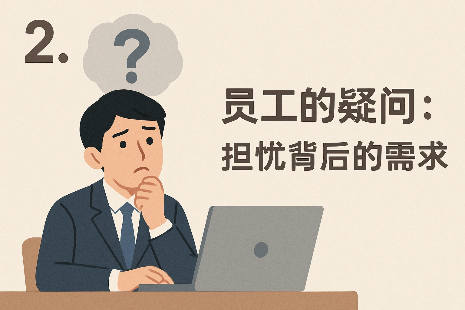 2. 员工的疑问：担忧背后的需求