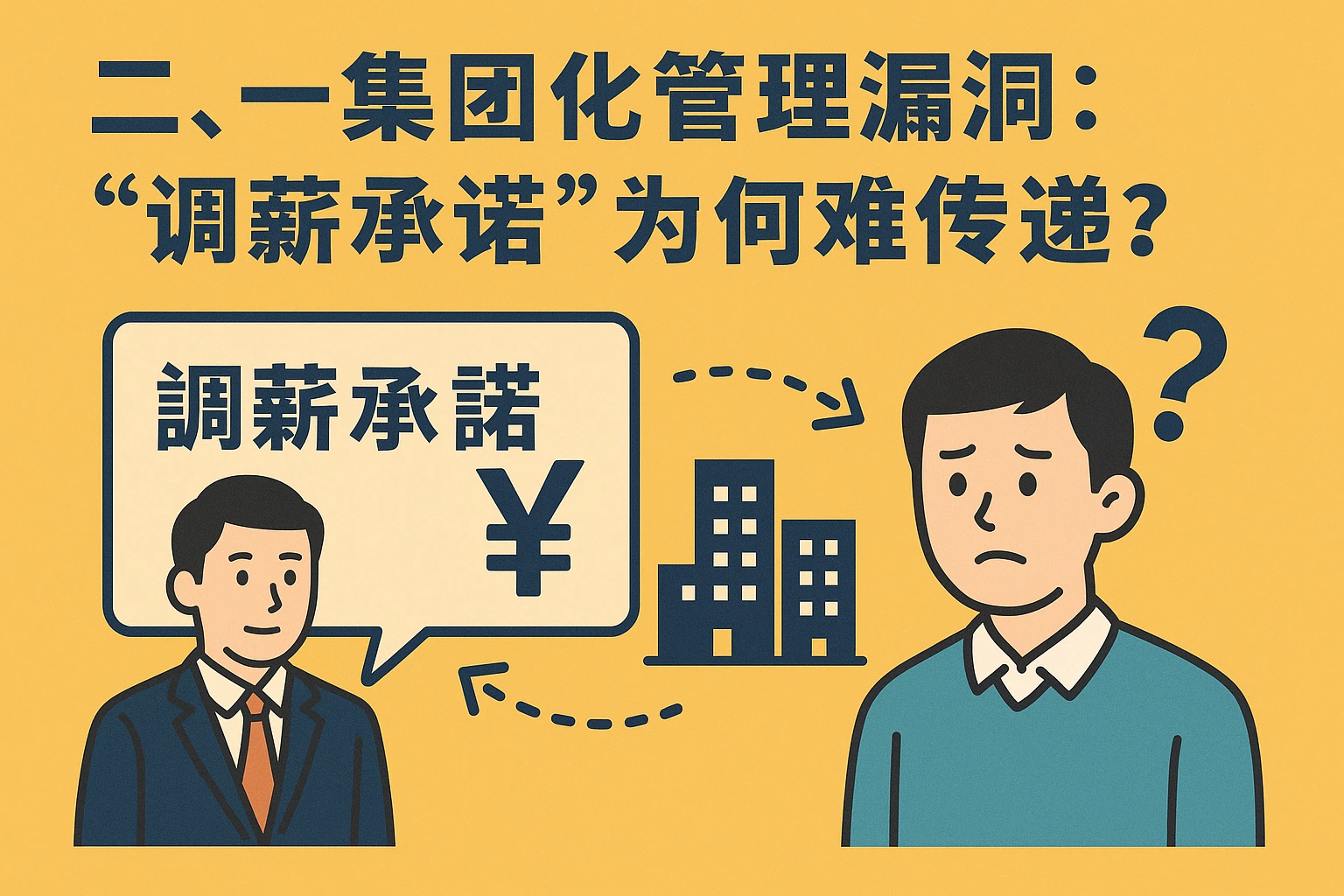 二、集团化管理漏洞：“调薪承诺”为何难传递？