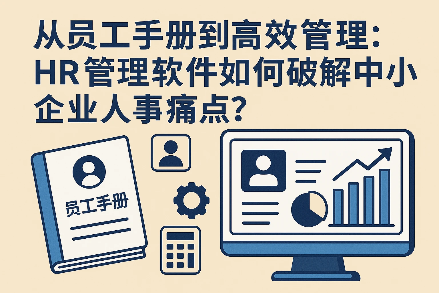 从员工手册到高效管理：HR管理软件如何破解中小企业人事痛点？