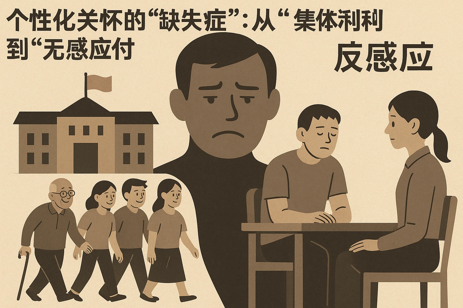 2. 个性化关怀的“缺失症”：从“集体福利”到“无感应付”
