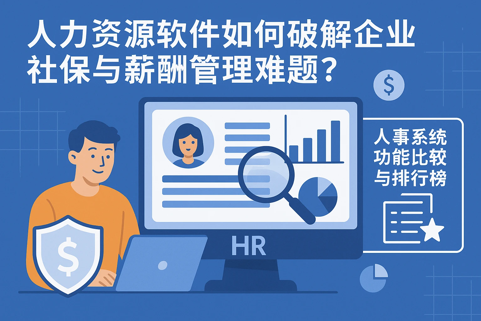 人力资源软件如何破解企业社保与薪酬管理难题？人事系统功能比较与排行榜解析