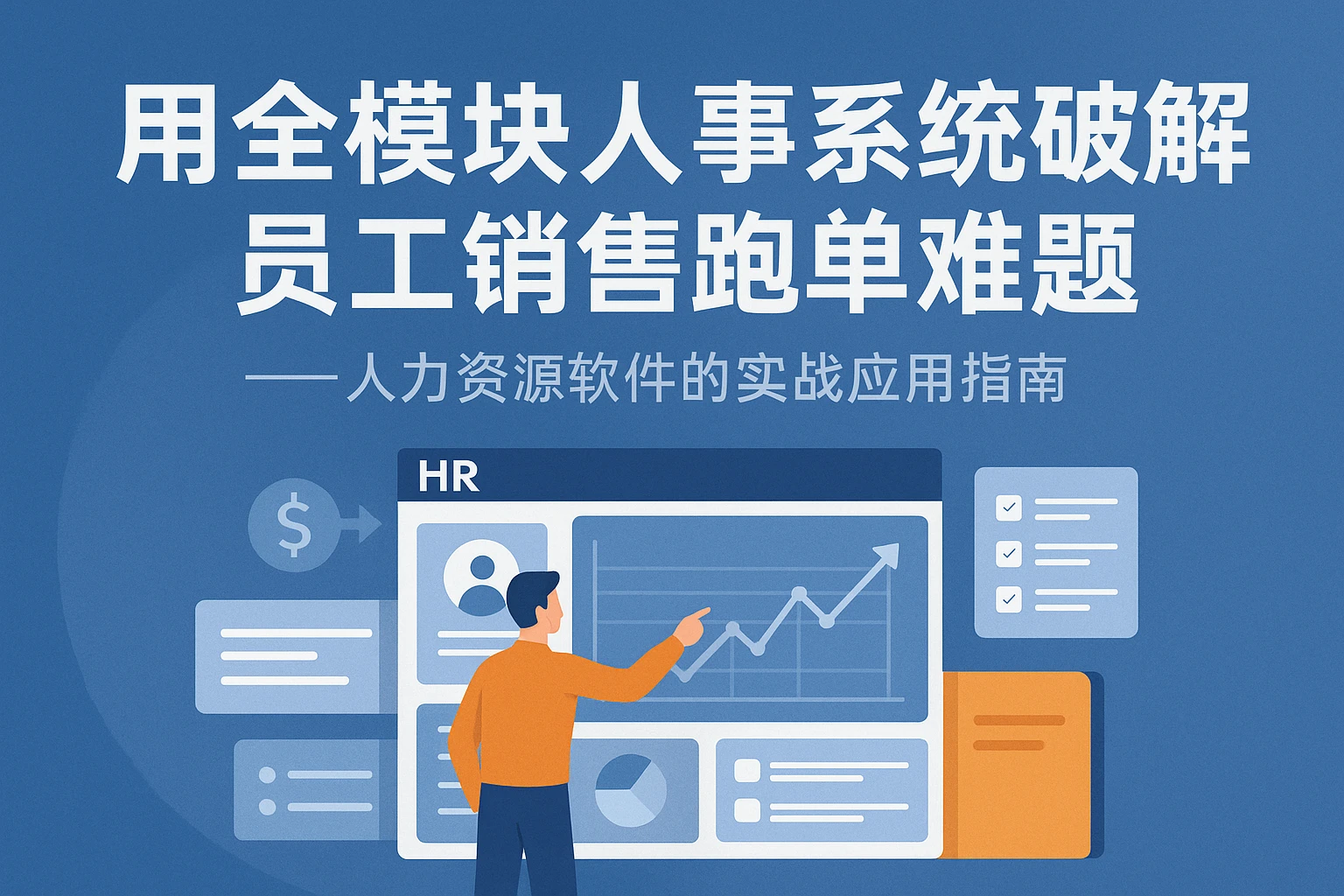 用全模块人事系统破解员工销售跑单难题——人力资源软件的实战应用指南