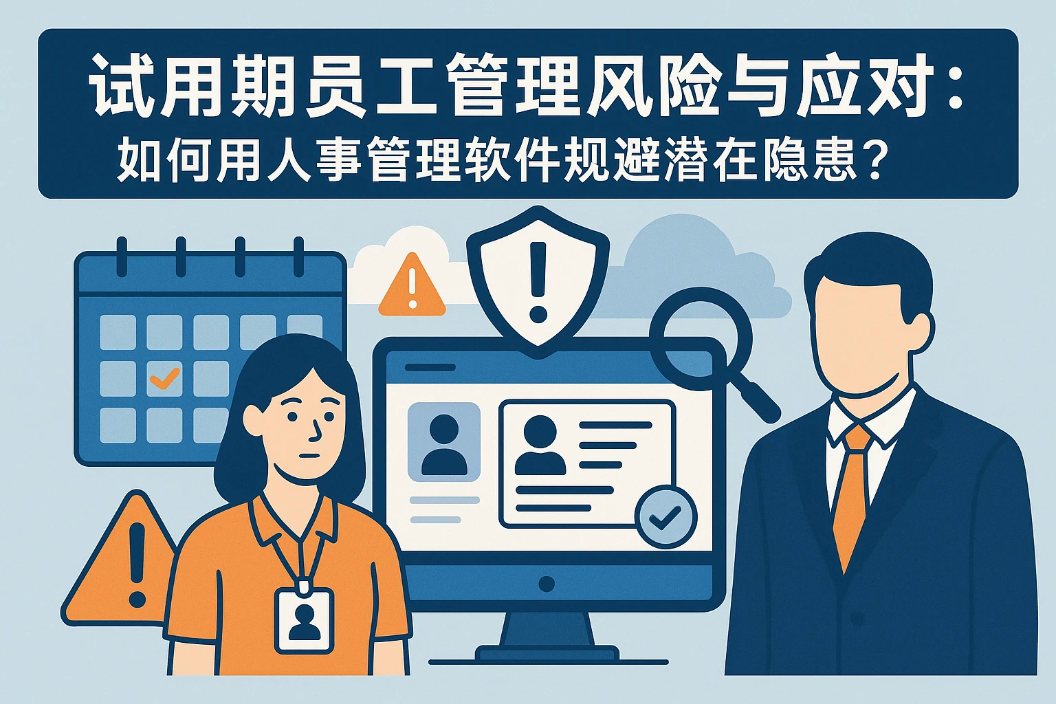 试用期员工管理风险与应对：如何用人事管理软件规避潜在隐患？