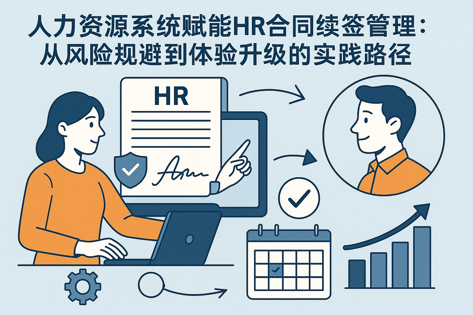 人力资源系统赋能HR合同续签管理：从风险规避到体验升级的实践路径