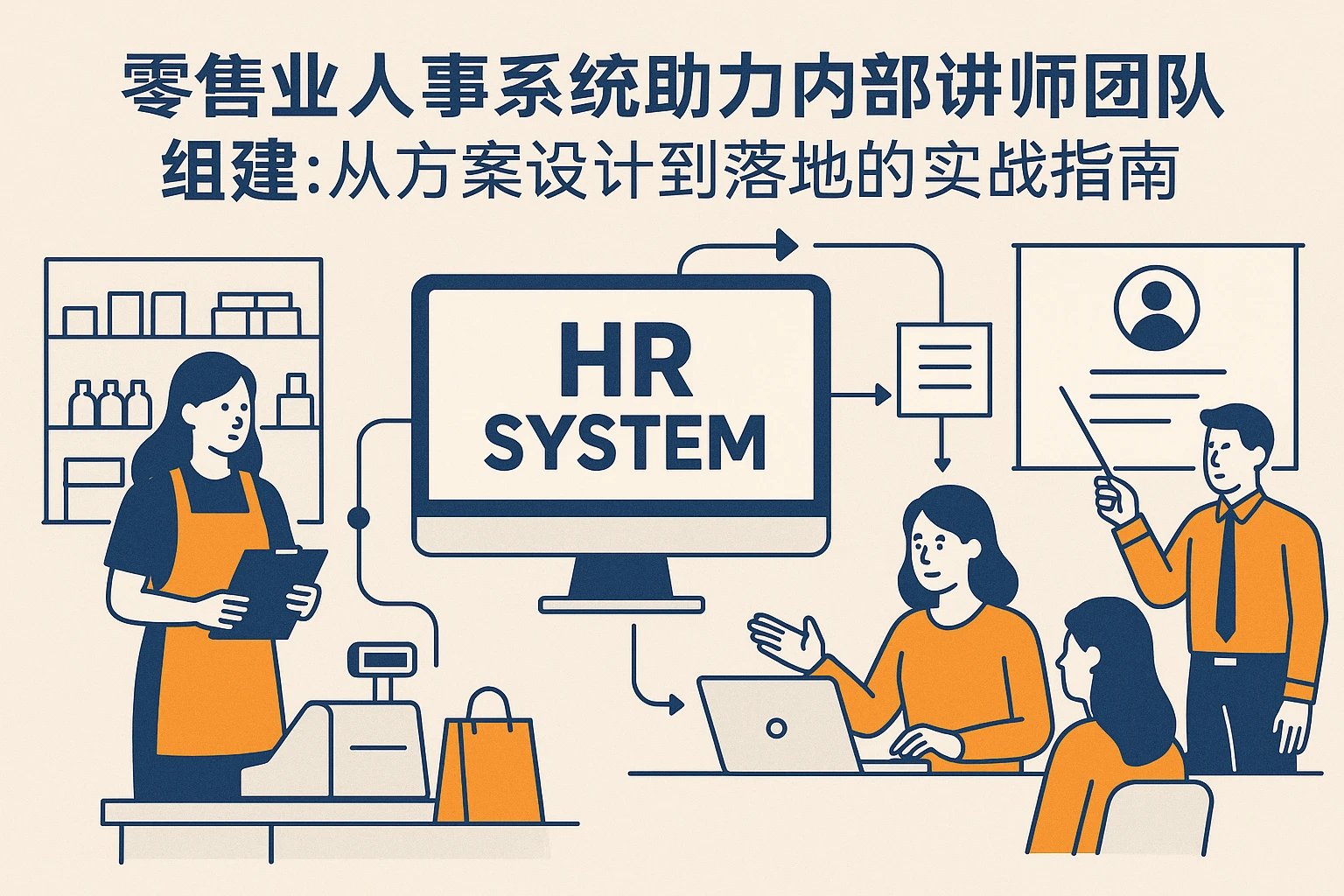 零售业人事系统助力内部讲师团队组建：从方案设计到落地的实战指南