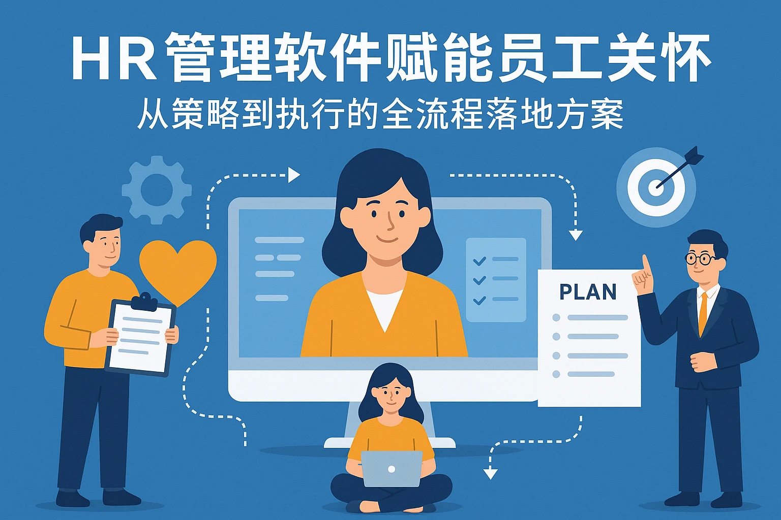 HR管理软件赋能员工关怀：从策略到执行的全流程落地方案