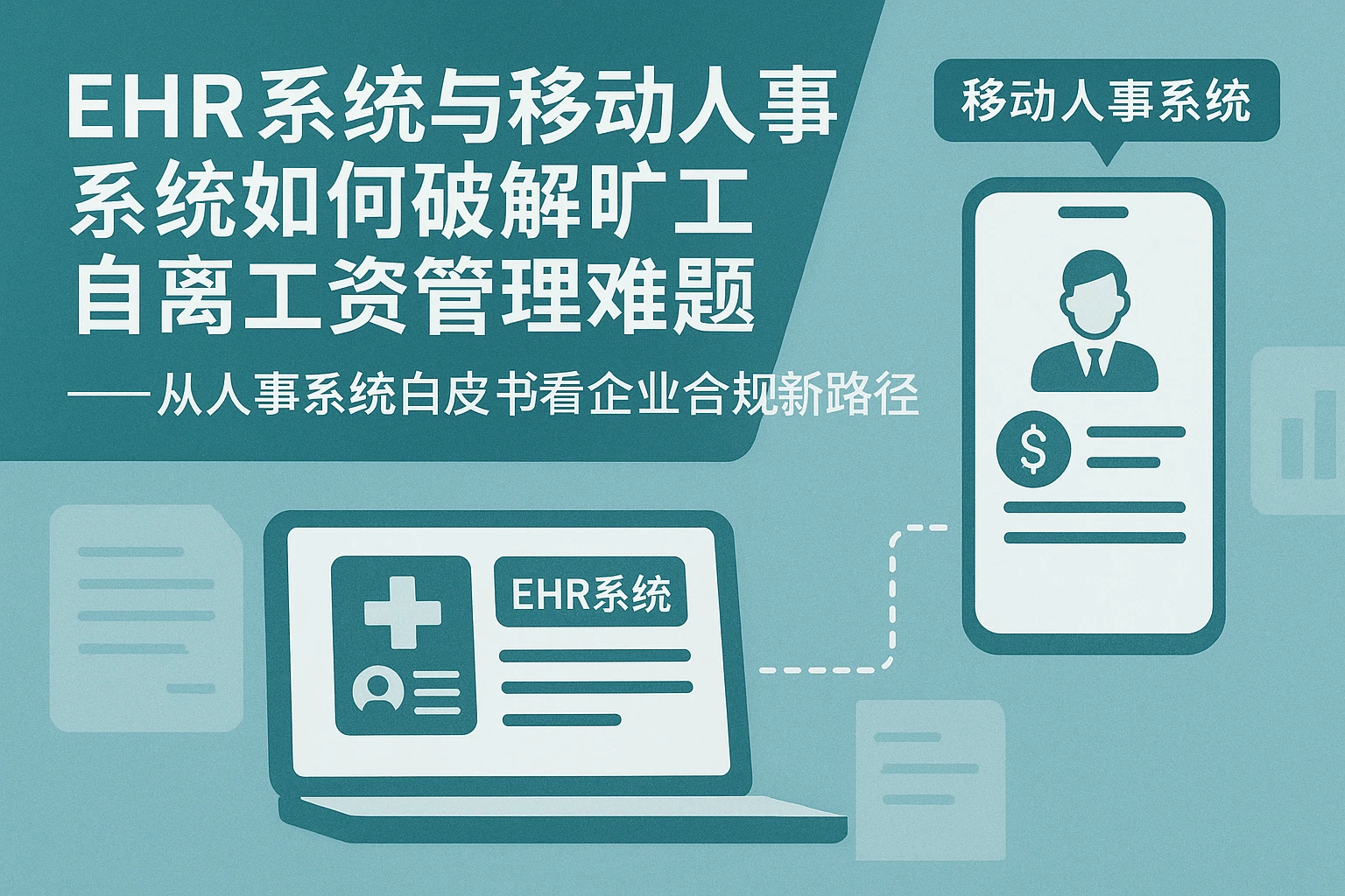 EHR系统与移动人事系统如何破解旷工自离工资管理难题——从人事系统白皮书看企业合规新路径