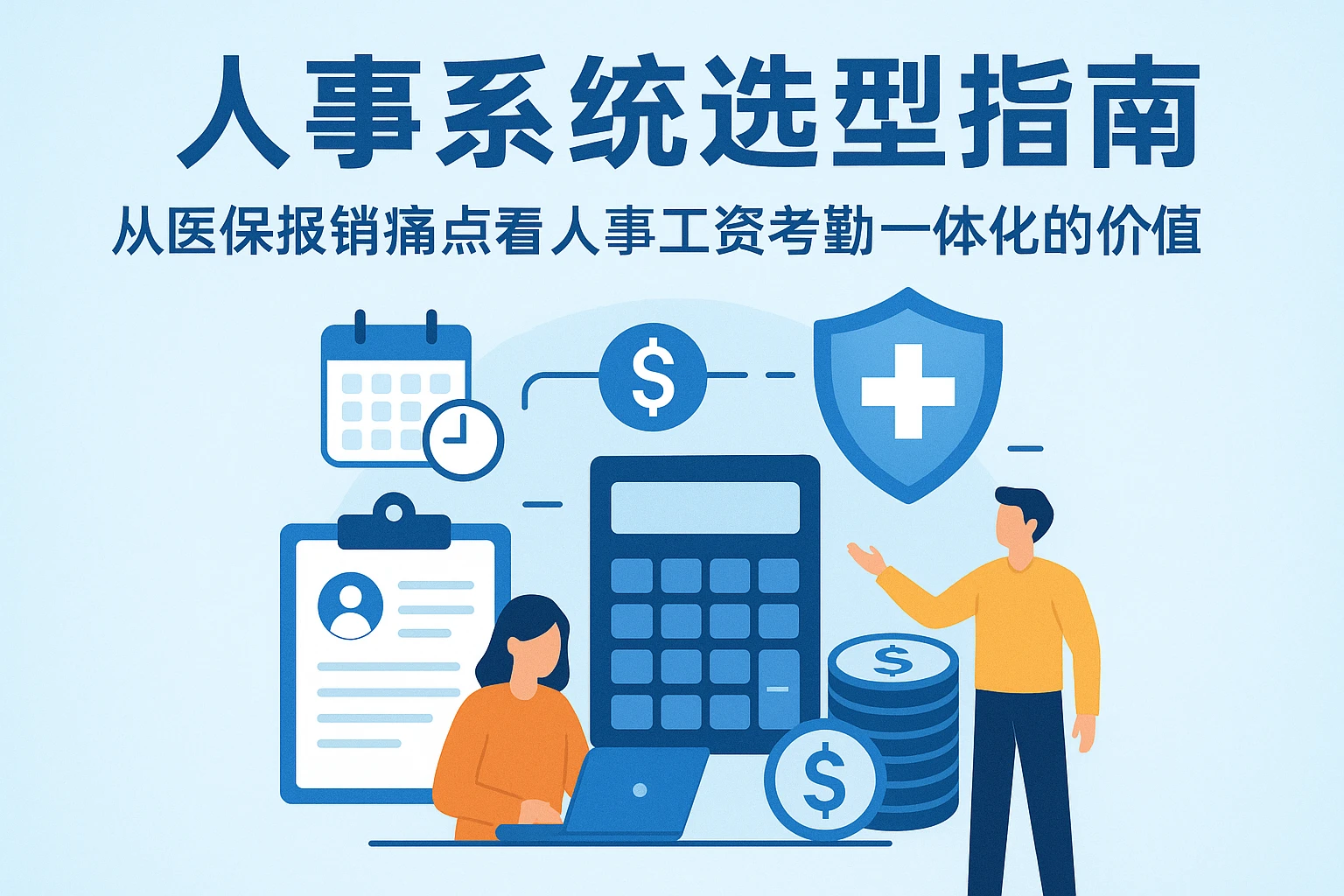 人事系统选型指南：从医保报销痛点看人事工资考勤一体化的价值