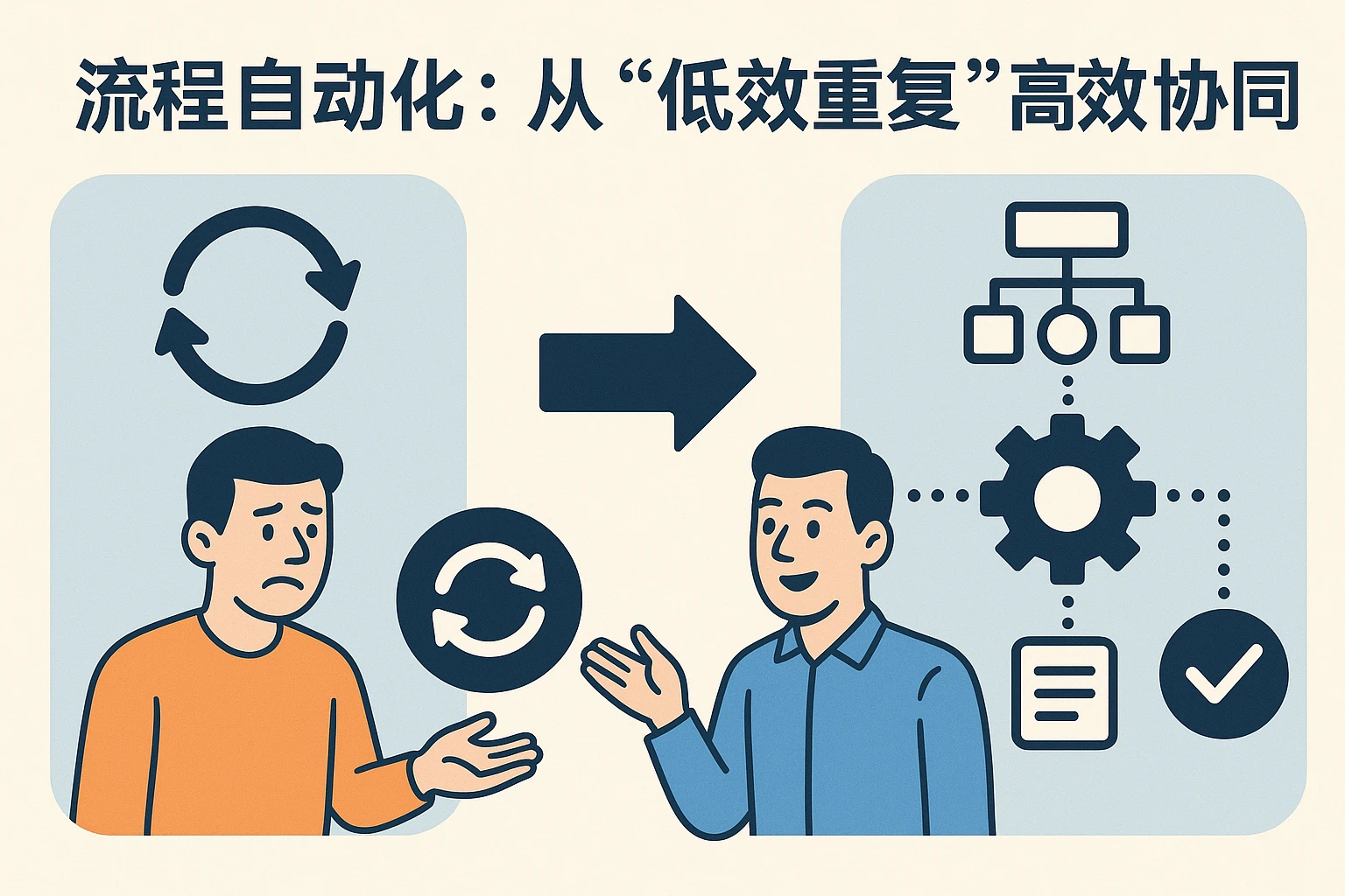 2. 流程自动化：从“低效重复”到“高效协同”