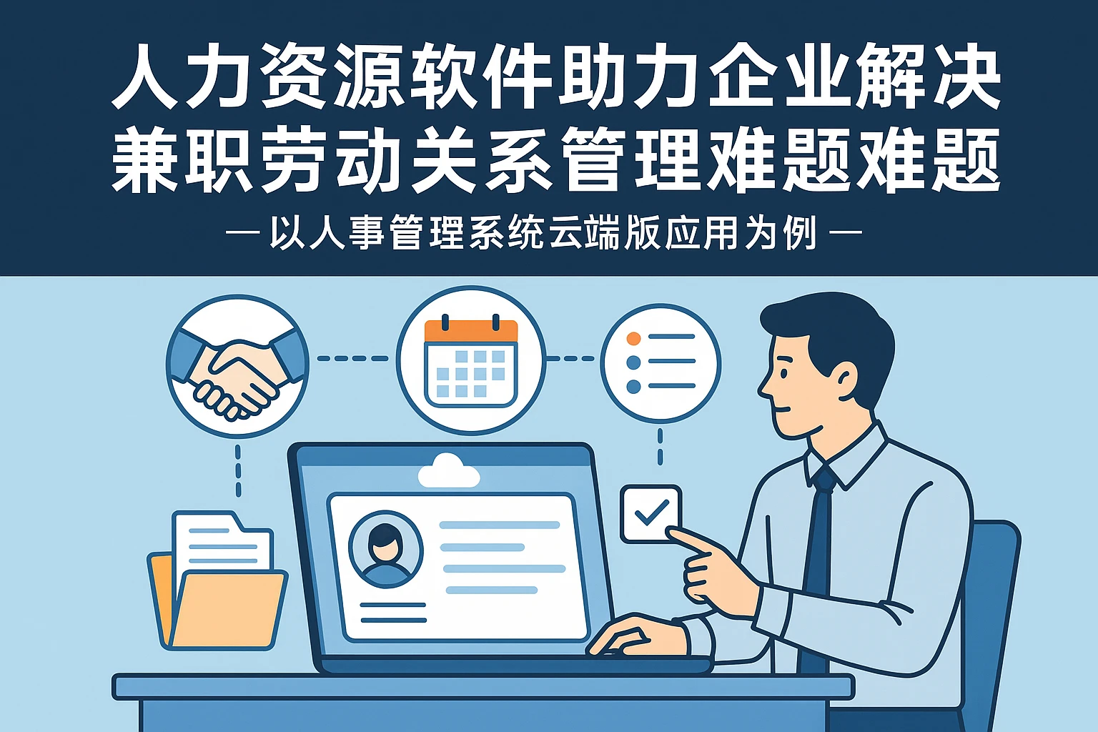 人力资源软件如何助力企业解决兼职劳动关系管理难题——以人事管理系统云端版应用为例