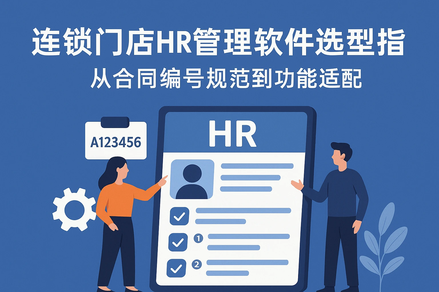 连锁门店HR管理软件选型指南：从合同编号规范到功能适配