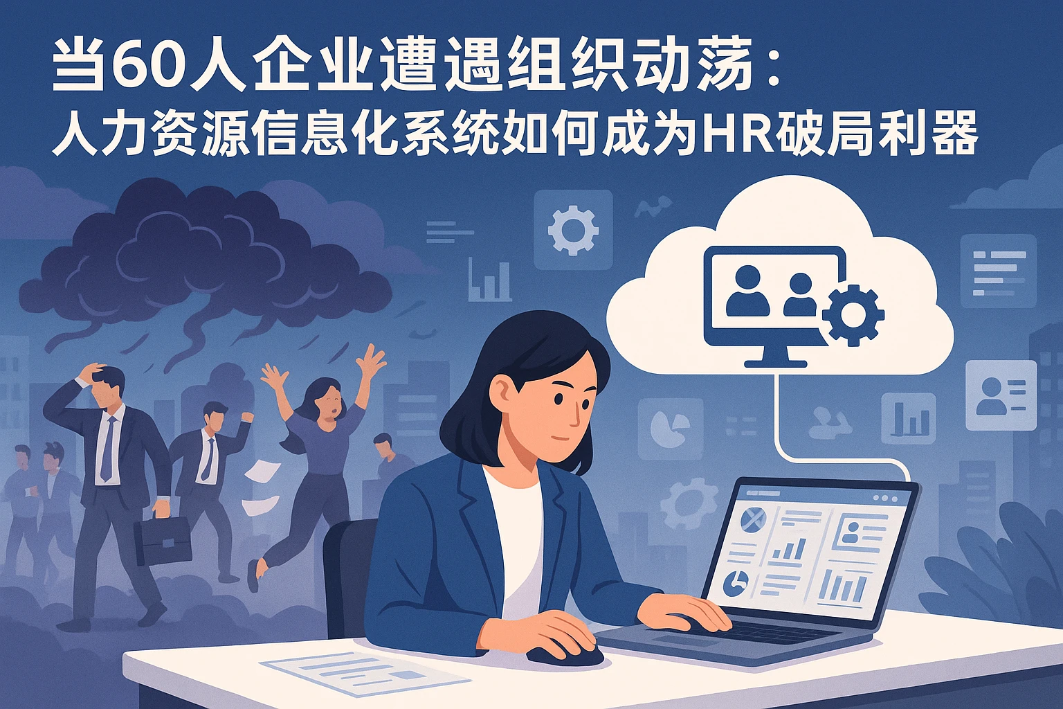 当60人企业遭遇组织动荡：人力资源信息化系统如何成为HR的破局利器