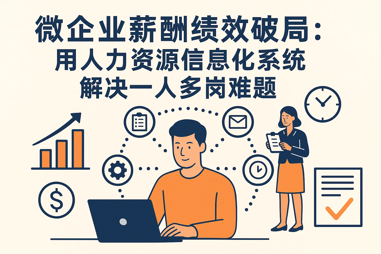 微企业薪酬绩效破局：用人力资源信息化系统解决一人多岗难题