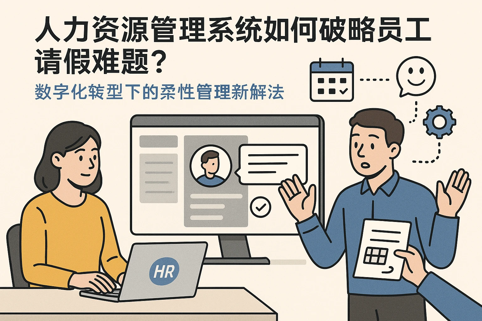 人力资源管理系统如何破解员工请假难题？数字化转型下的柔性管理新解法