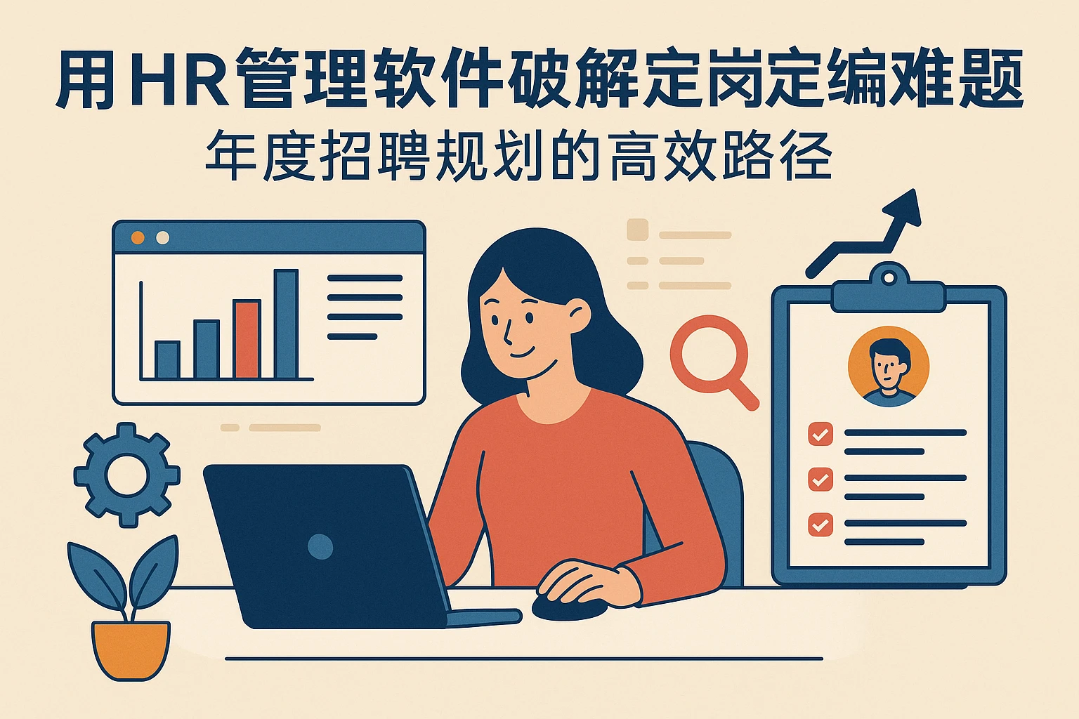 用HR管理软件破解定岗定编难题：年度招聘规划的高效路径