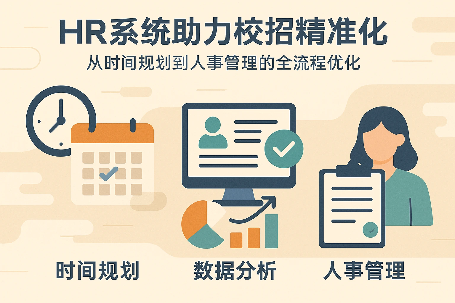HR系统助力校招精准化：从时间规划到人事管理的全流程优化