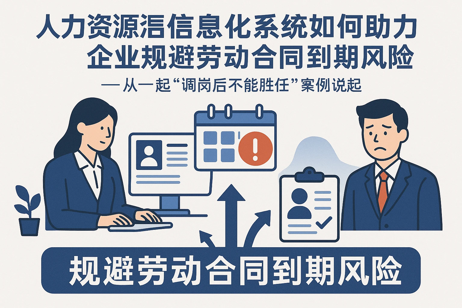 人力资源信息化系统如何助力企业规避劳动合同到期风险——从一起“调岗后不能胜任”案例说起