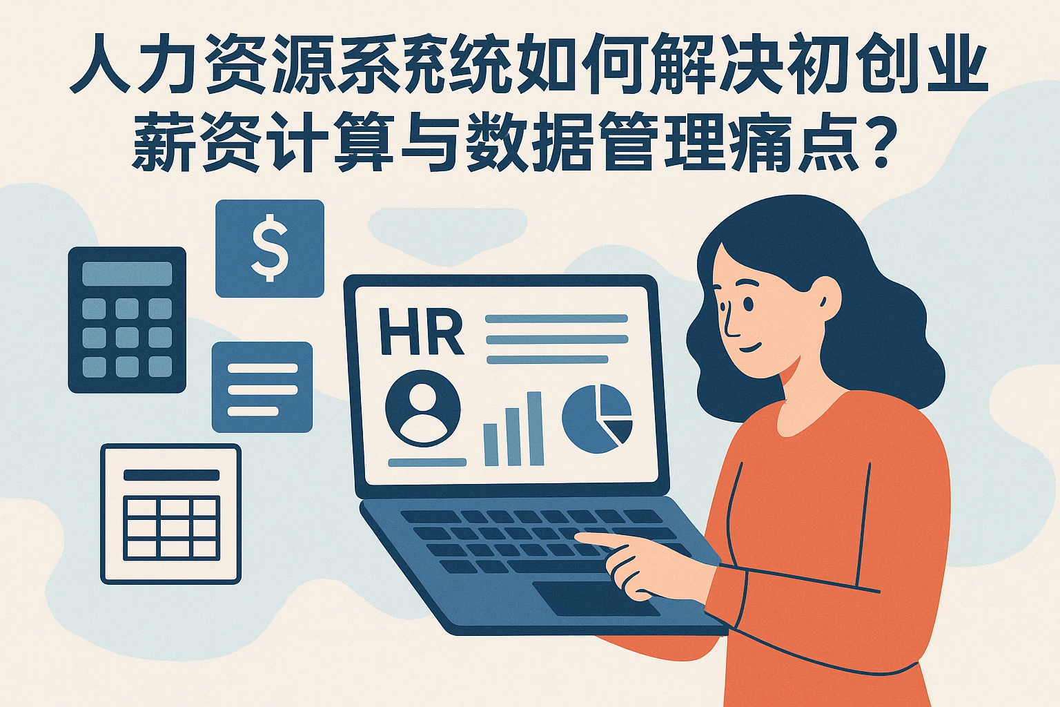 人力资源系统如何解决初创企业薪资计算与数据管理痛点？
