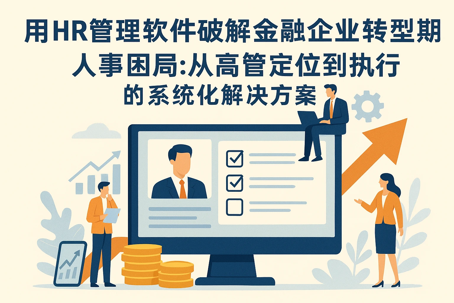 用HR管理软件破解金融企业转型期人事困局：从高管定位到执行落地的系统化解决方案