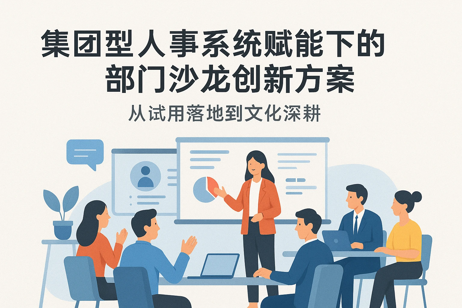 集团型人事系统赋能下的部门沙龙创新方案：从试用落地到文化深耕