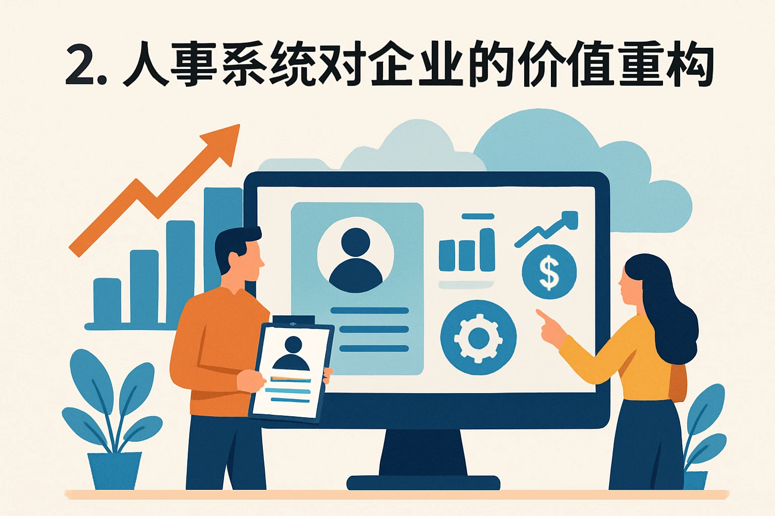 2. 人事系统对企业的价值重构