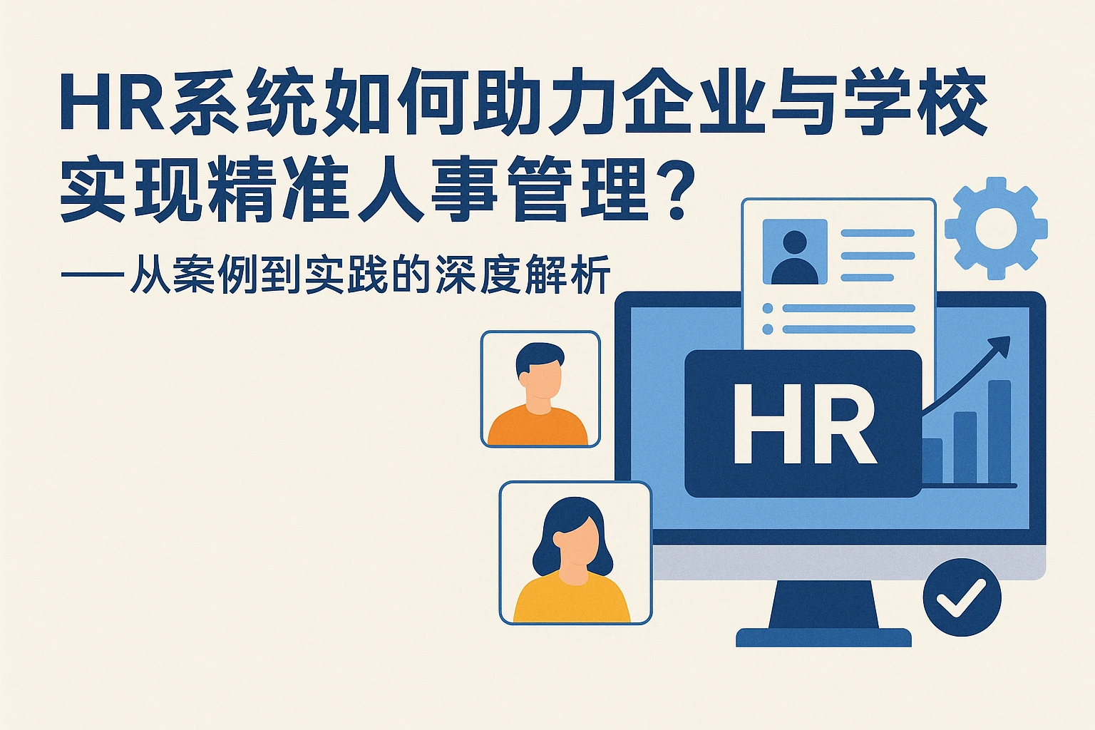 HR系统如何助力企业与学校实现精准人事管理？——从案例到实践的深度解析