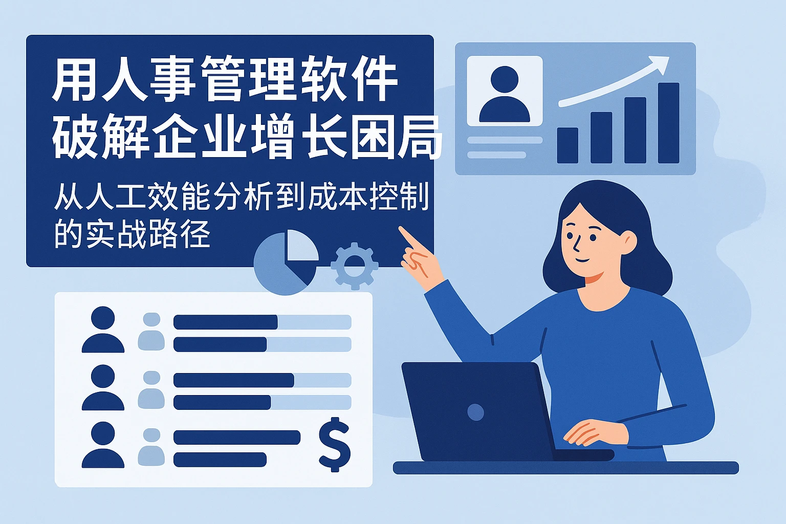 用人事管理软件破解企业增长困局：从人工效能分析到成本控制的实战路径