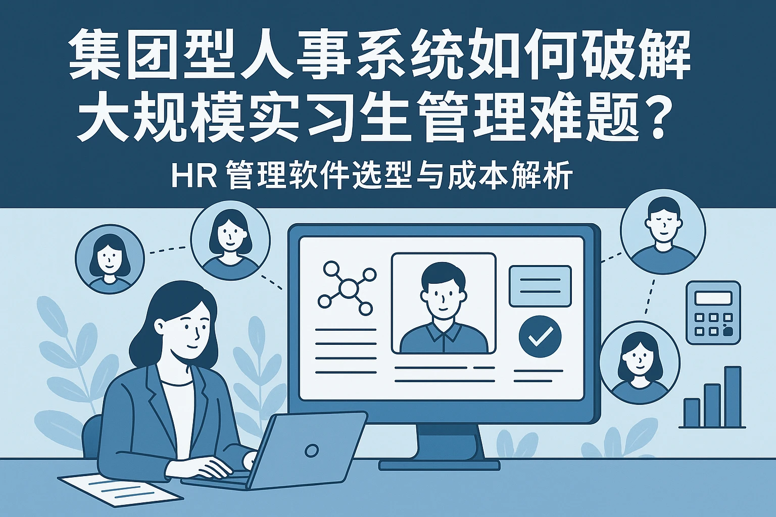 集团型人事系统如何破解大规模实习生管理难题?HR管理软件选型与成本解析