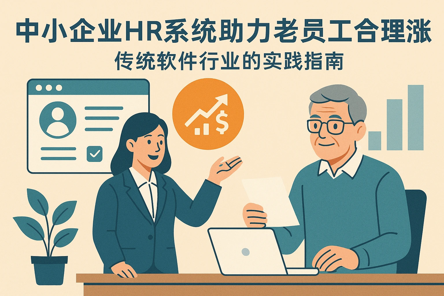 中小企业HR系统助力老员工合理涨薪：传统软件行业的实践指南
