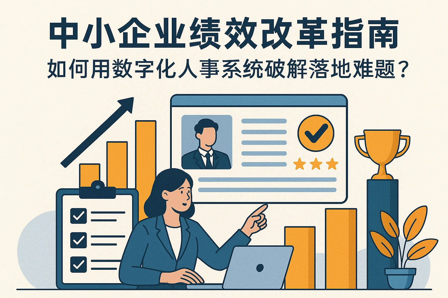 中小企业绩效改革指南：如何用数字化人事系统破解落地难题？