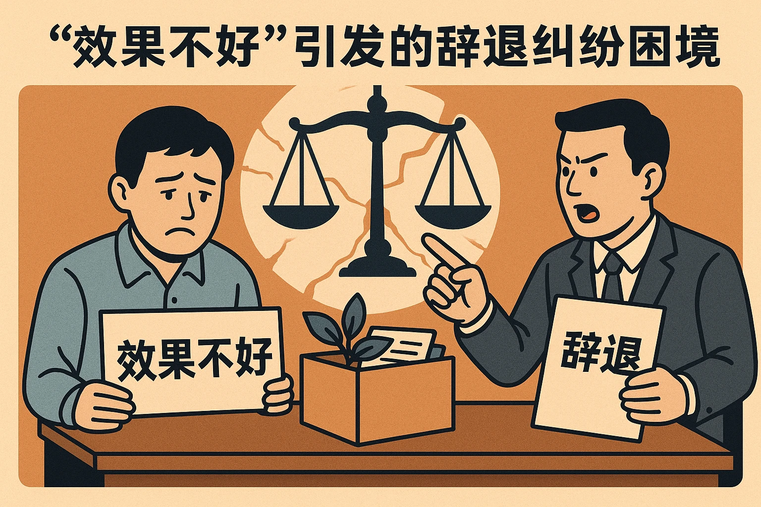 2. “效果不好”引发的辞退纠纷困境