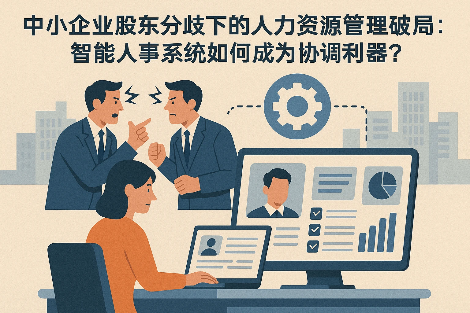 中小企业股东分歧下的人力资源管理破局：智能人事系统如何成为协调利器？