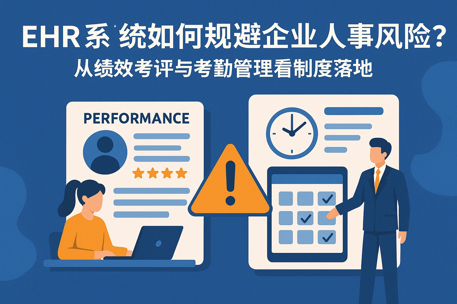 EHR系统如何规避企业人事风险？从绩效考评与考勤管理看制度落地