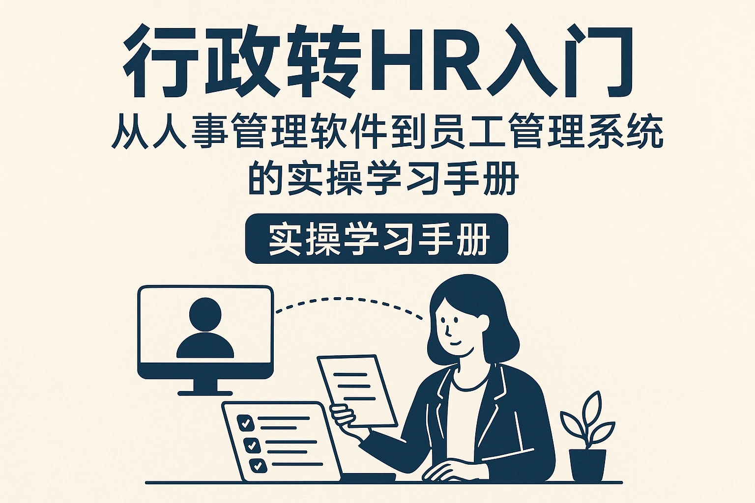 行政转HR入门：从人事管理软件到员工管理系统的实操学习手册