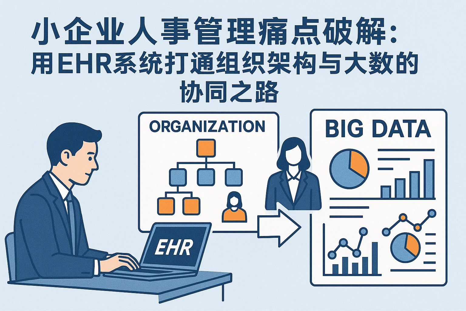 小企业人事管理痛点破解：用EHR系统打通组织架构与大数据的协同之路