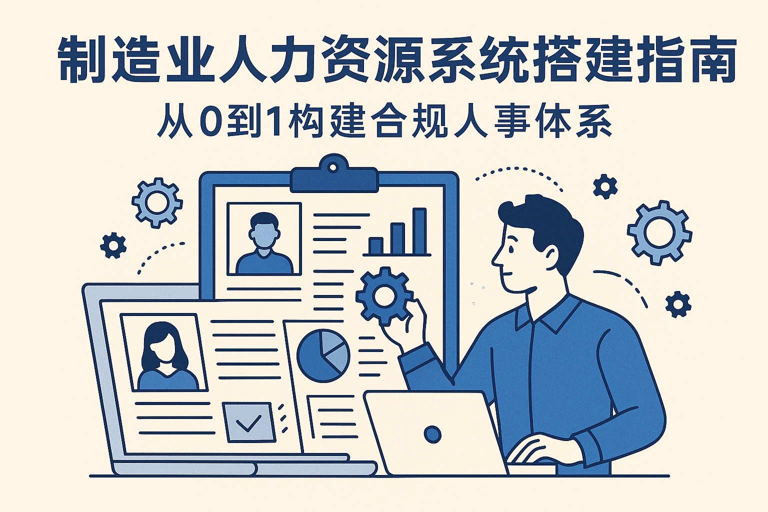 制造业人力资源系统搭建指南：从0到1构建合规人事体系
