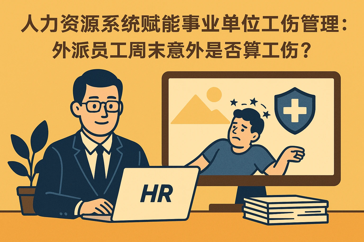 人力资源系统赋能事业单位工伤管理：外派员工周末意外是否算工伤？