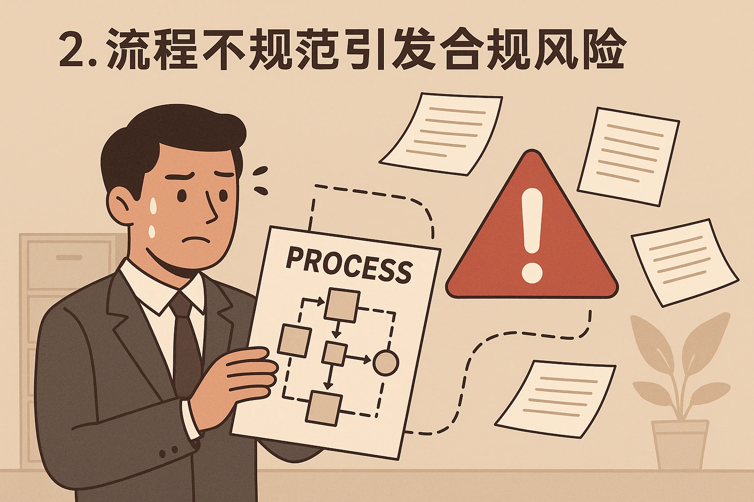 2. 流程不规范引发合规风险
