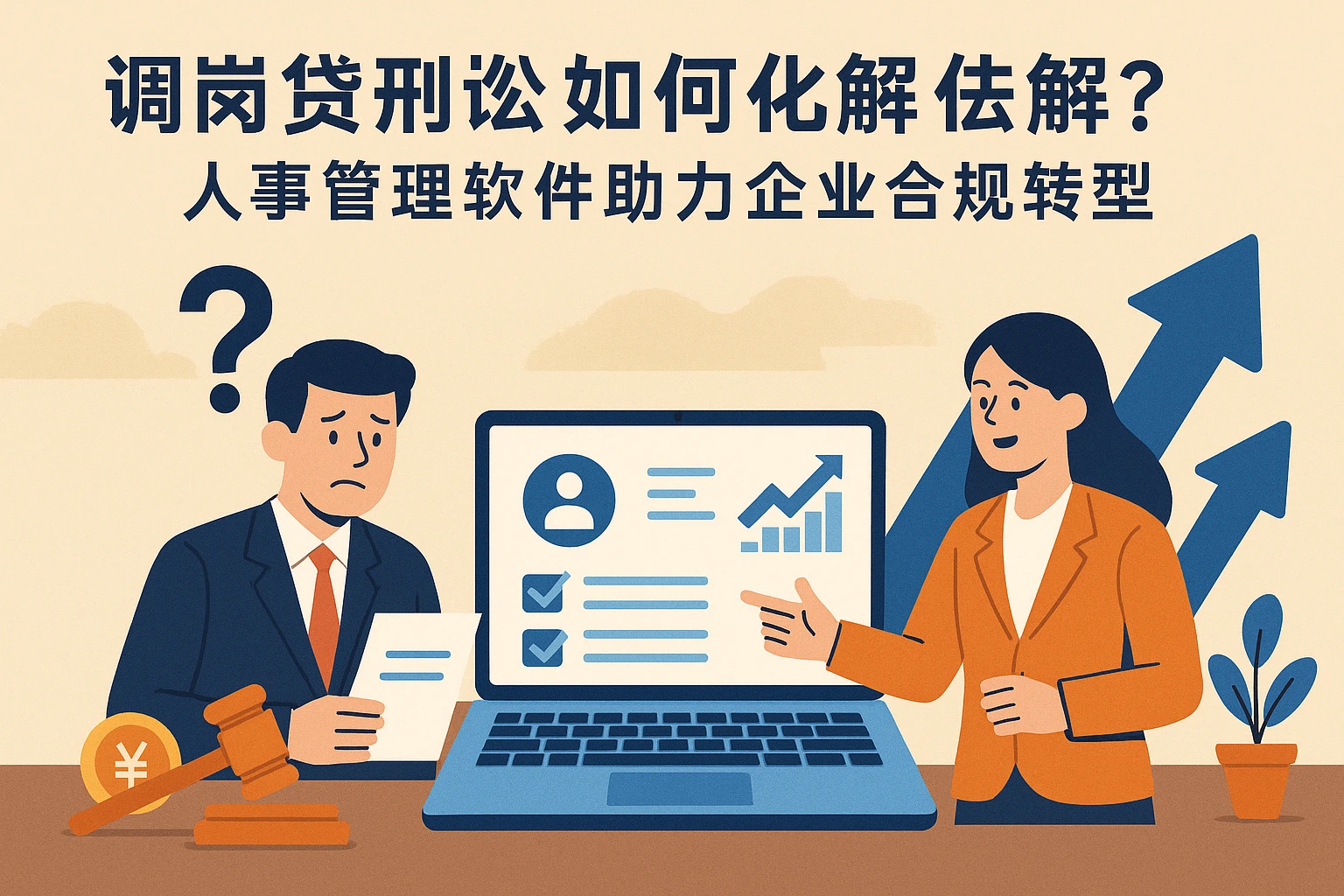 调岗降薪纠纷如何化解？人事管理软件助力企业合规转型