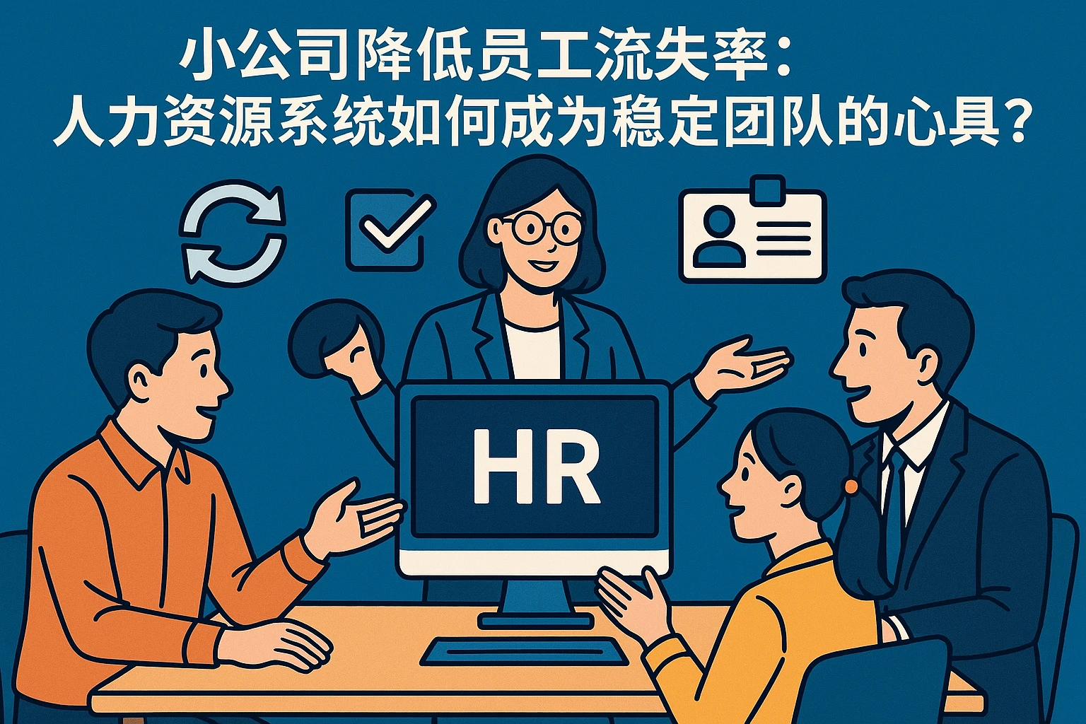 小公司降低员工流失率：人力资源系统如何成为稳定团队的核心工具？