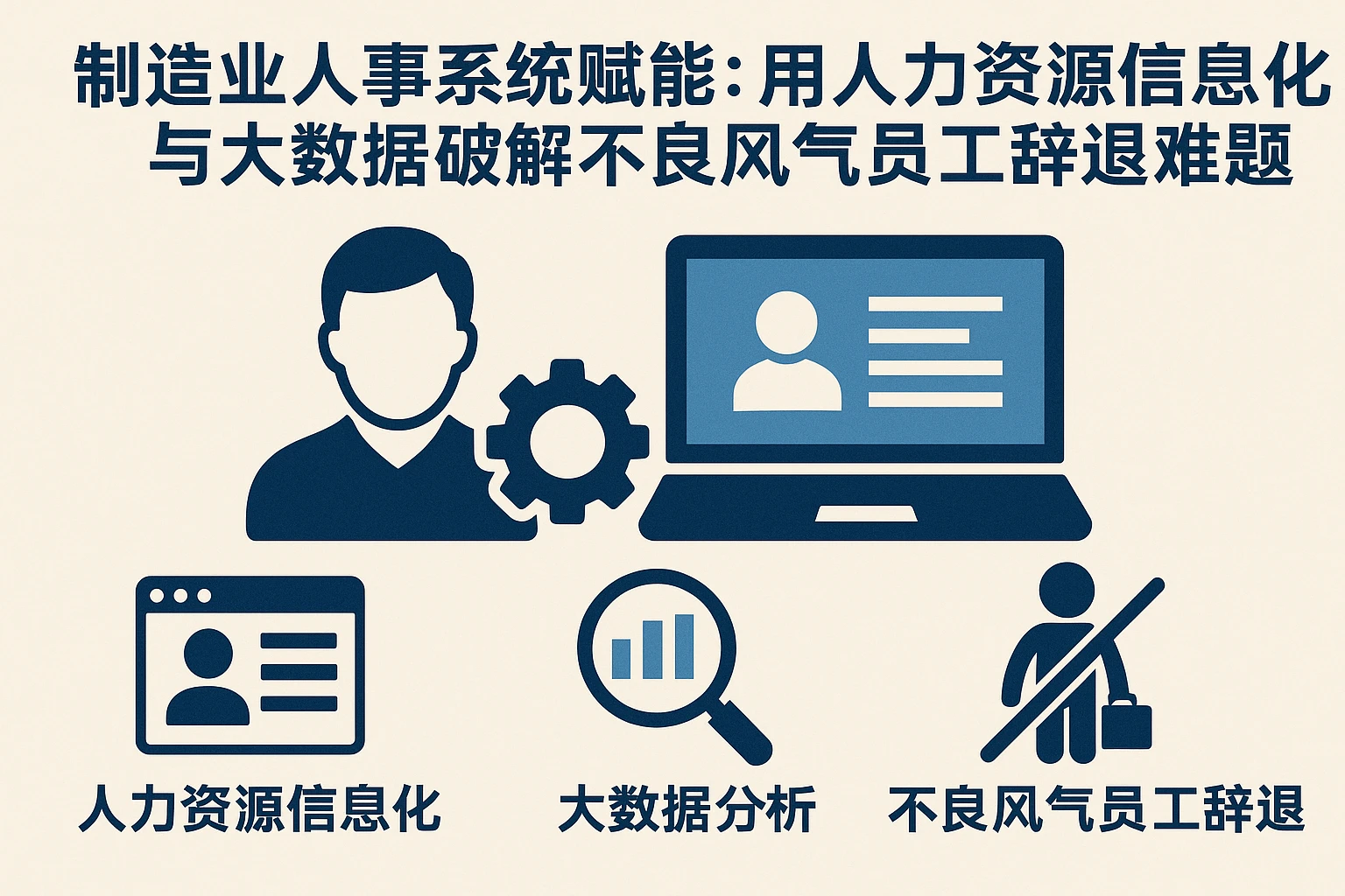 制造业人事系统赋能：用人力资源信息化与大数据破解不良风气员工辞退难题