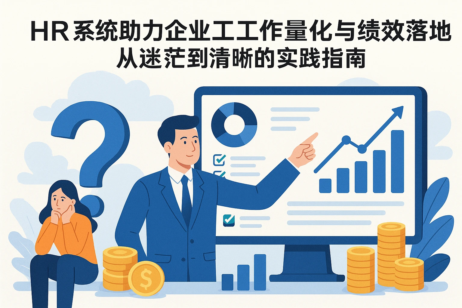 HR系统助力企业工作量化与绩效落地：从迷茫到清晰的实践指南