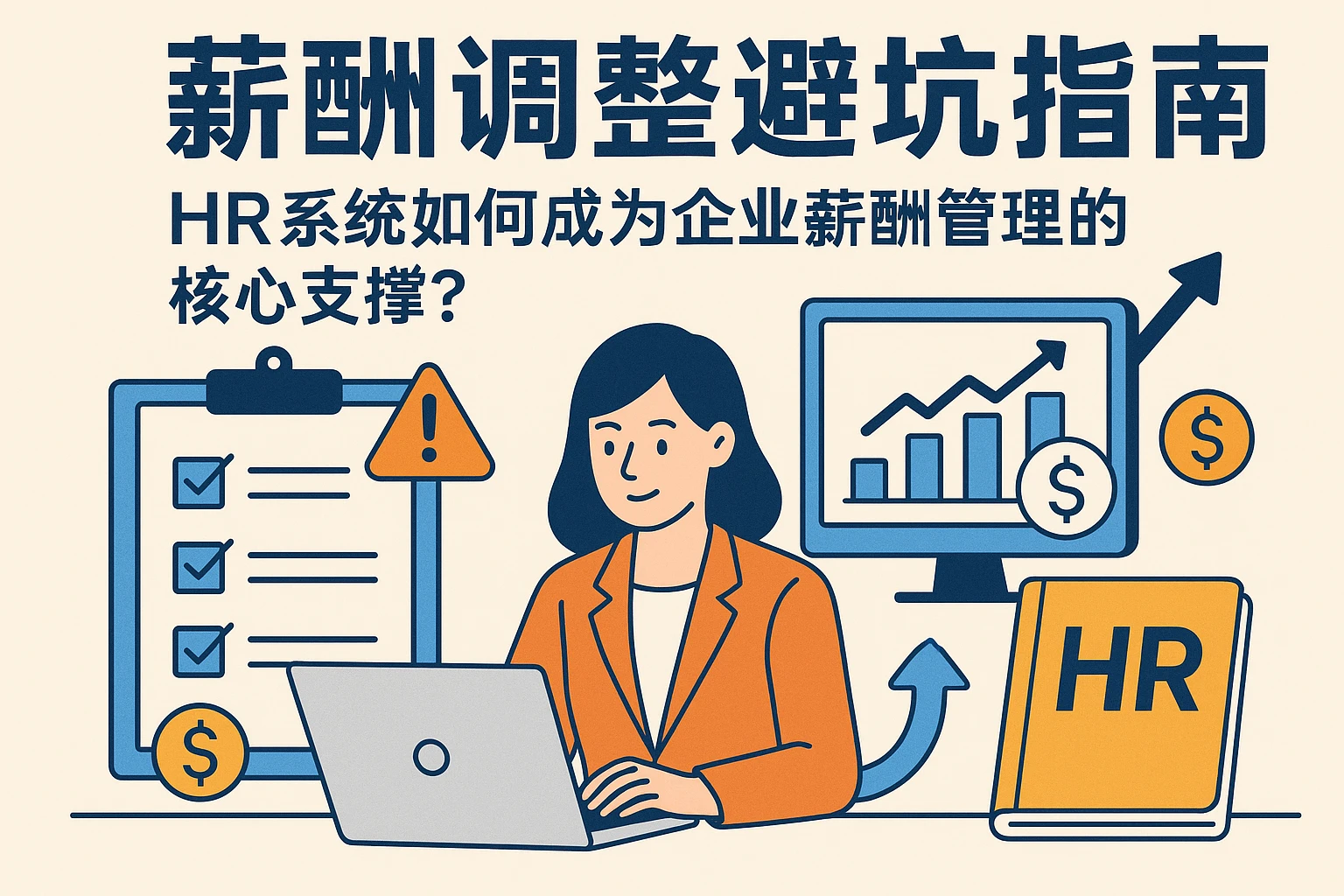 薪酬调整避坑指南：HR系统如何成为企业薪酬管理的核心支撑？