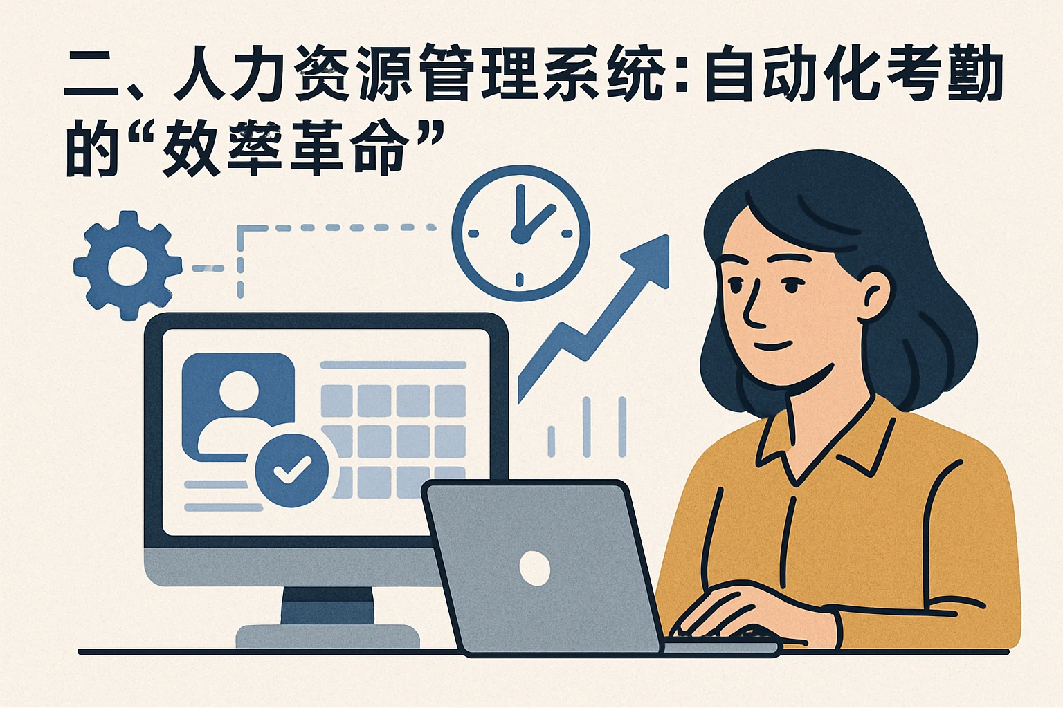 二、人力资源管理系统：自动化考勤的“效率革命”