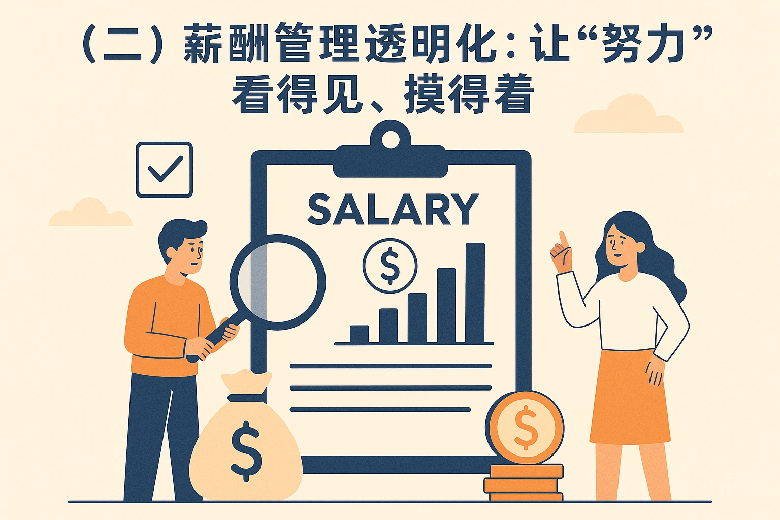 （二）薪酬管理透明化：让“努力”看得见、摸得着