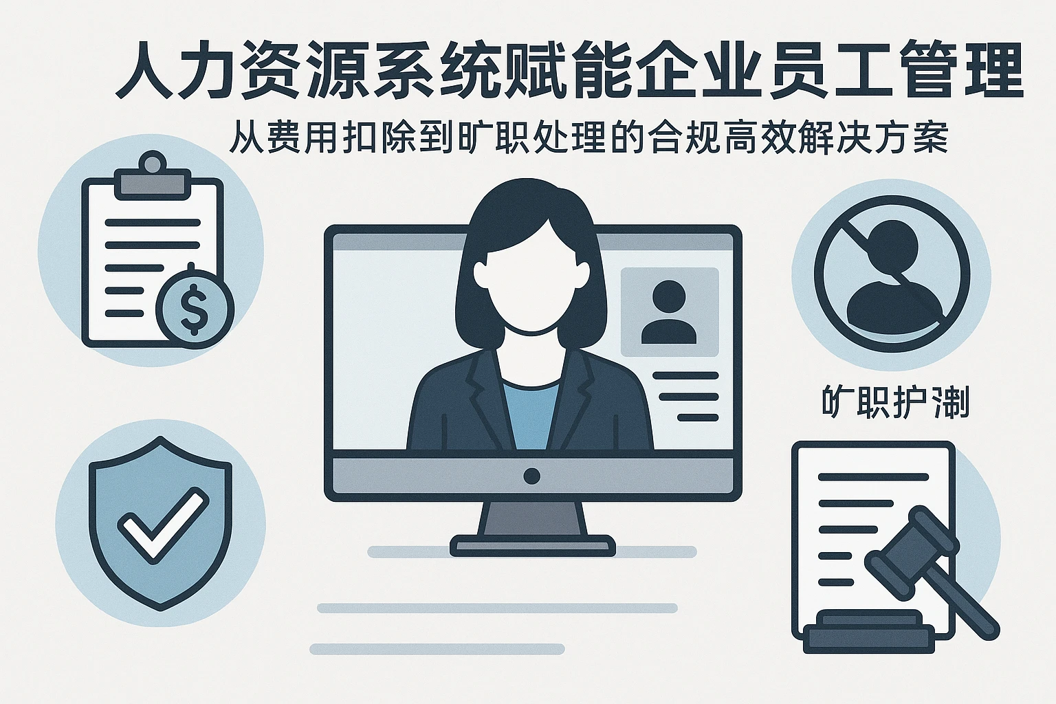 人力资源系统赋能企业员工管理：从费用扣除到旷职处理的合规与高效解决方案