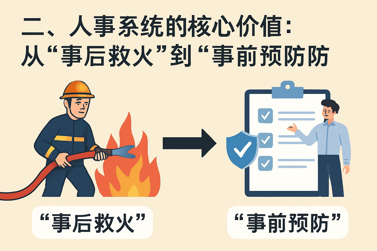 二、人事系统的核心价值：从“事后救火”到“事前预防”