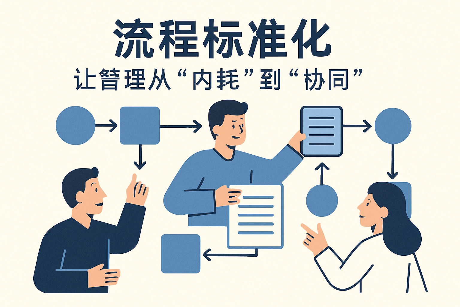 2. 流程标准化：让管理从“内耗”到“协同”